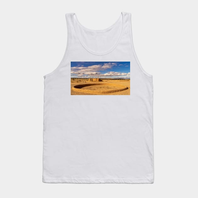 Painted Square Kiva Tank Top by jforno